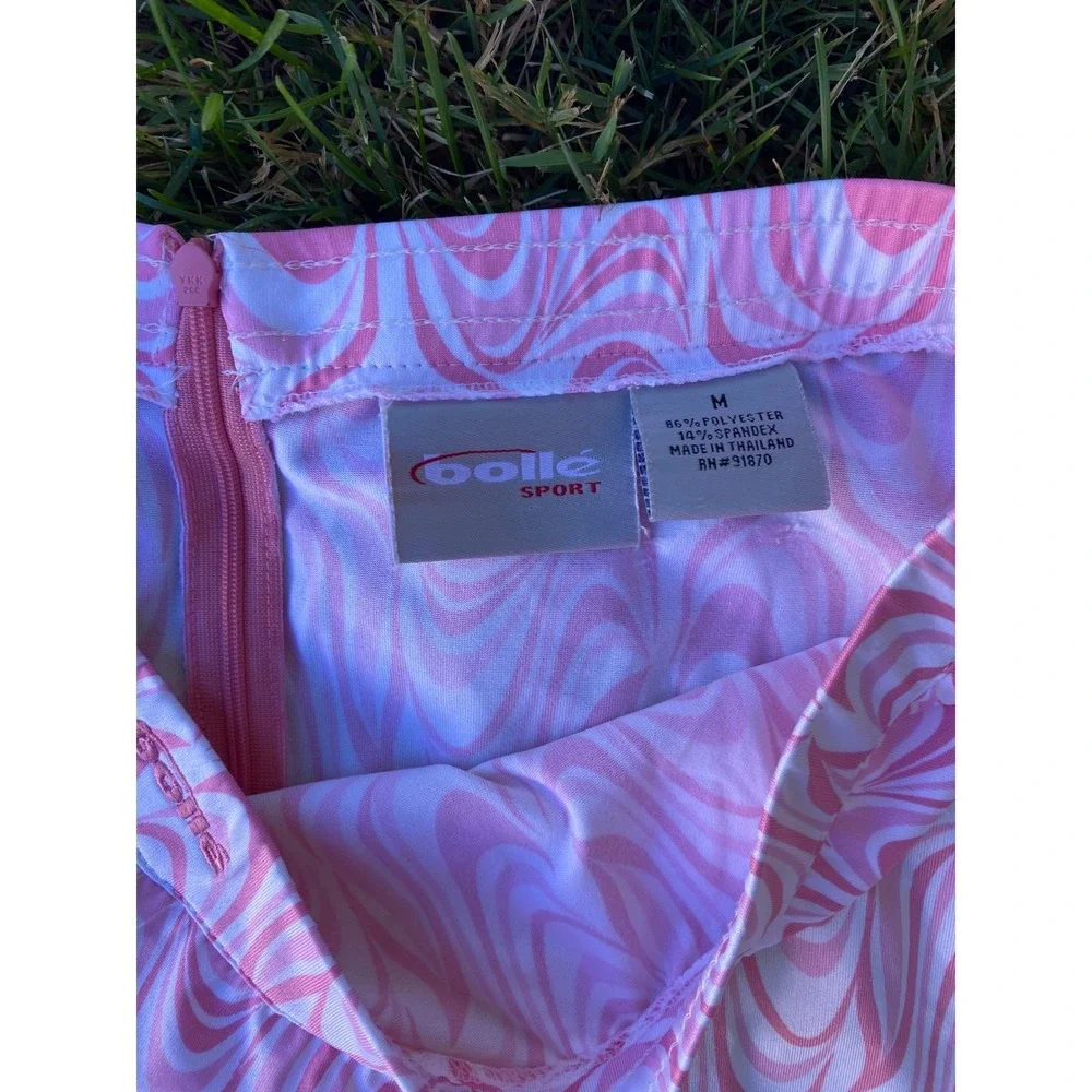 Y2K Racerback Tank Skort Set Pink Medium 2 Piece Active Tennis Preppy Bratz Golf